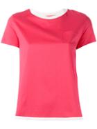Moncler Maglia T-shirt, Women's, Size: Large, Pink/purple, Cotton