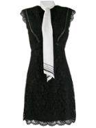 Pinko Ninnare Lace Mini Dress - Black