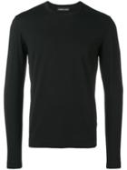 Lamberto Losani Slim Fit Sweatshirt - Black