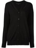 Alexander Wang Cut-out Detail Cardigan, Women's, Size: Large, Black, Merino