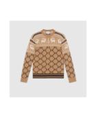 Fashion Concierge Vip Gucci Gg And Reindeer Jacquard Wool Sweater -
