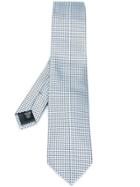Ermenegildo Zegna Mosaic Pattern Tie - Grey
