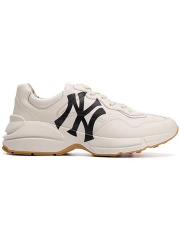 Gucci Ny Yankees Sneakers - Neutrals
