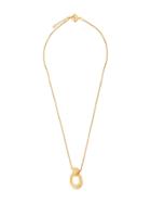 Sonia Rykiel Vintage Rope Knot Pendant Necklace - Yellow & Orange
