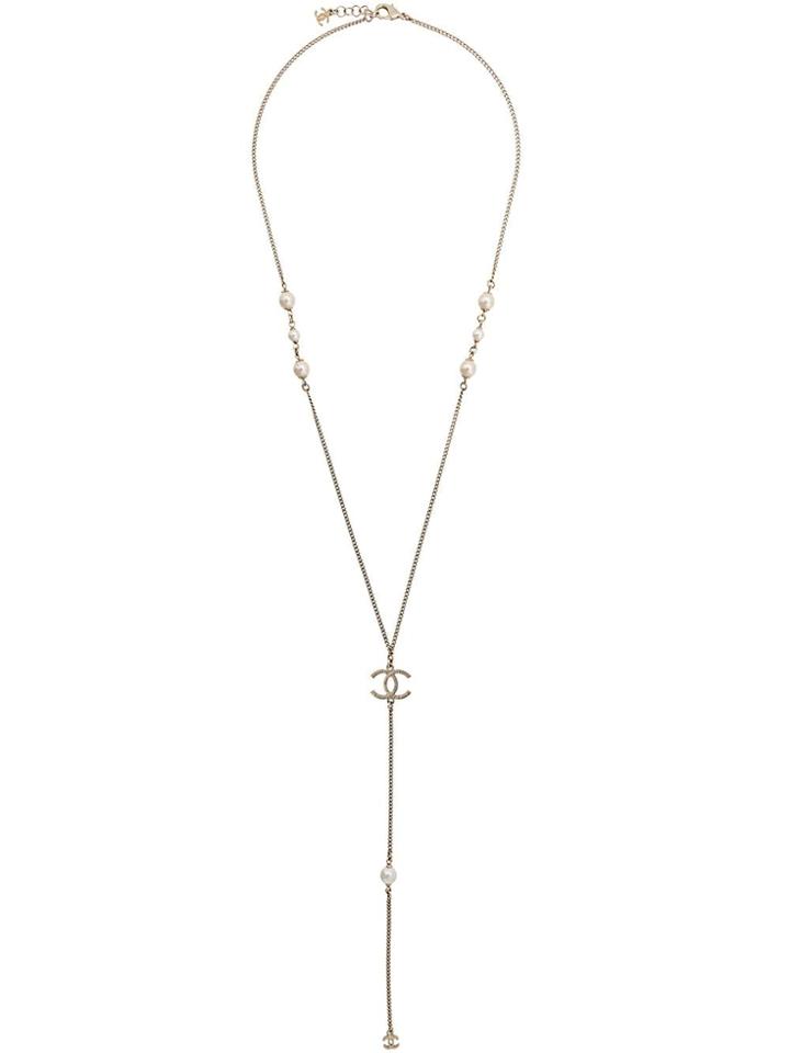 Chanel Pre-owned Sautoir Chain Necklace - Gold