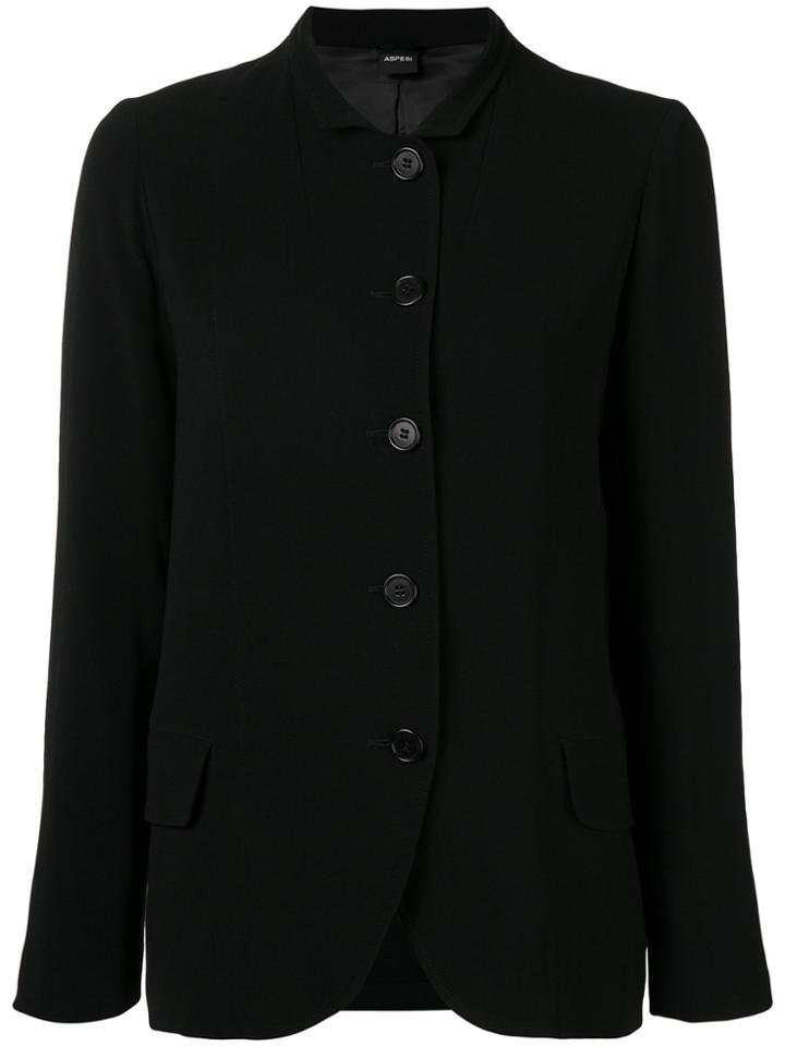 Aspesi Classical Style Blazer - Black