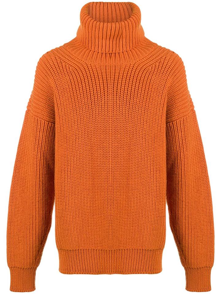 Tom Ford Oversized Jumper - Yellow & Orange