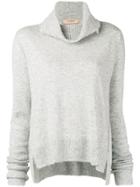 Twin-set Roll Neck Jumper - Grey