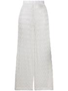 Missoni Mare Fine Knit Trousers - White