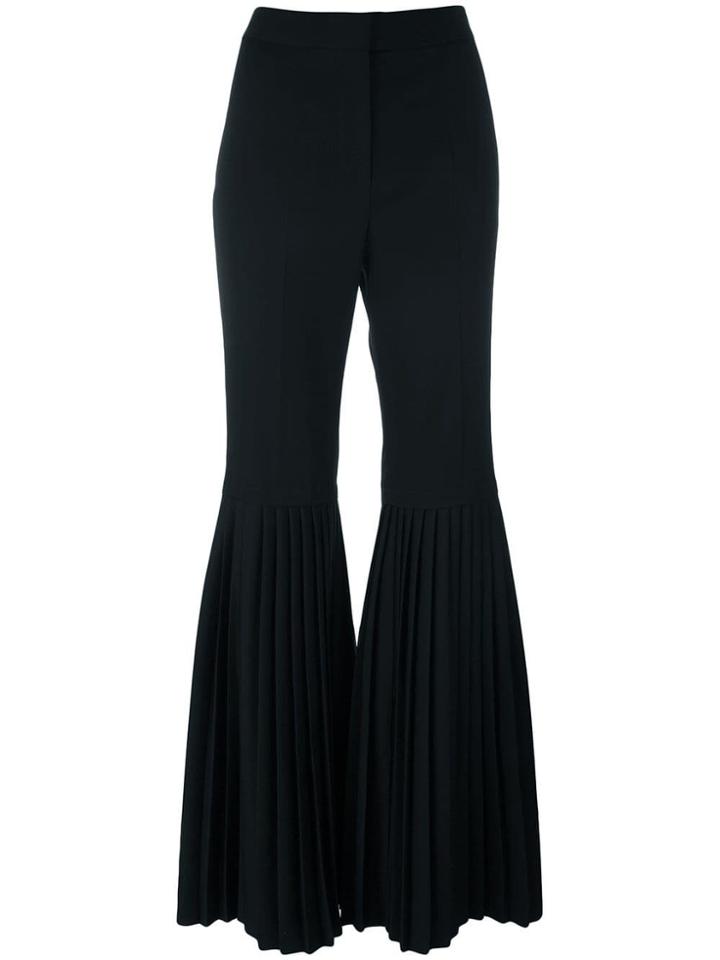 Stella Mccartney 'chellini' Bell Bottom Trousers - Black