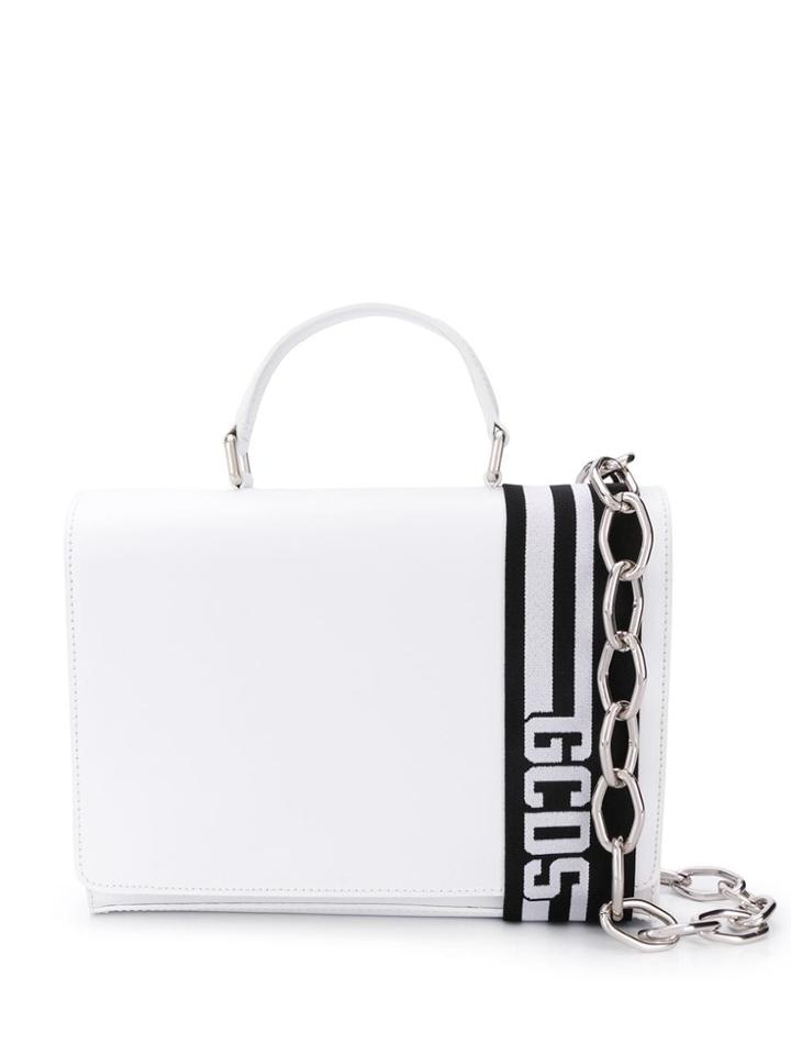 Gcds Satchell Shoulder Bag - White