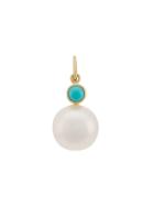 Irene Neuwirth Pearl Pendant Necklace - Blue