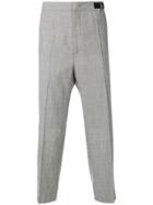 Jil Sander Tapered Cropped Trousers - Grey