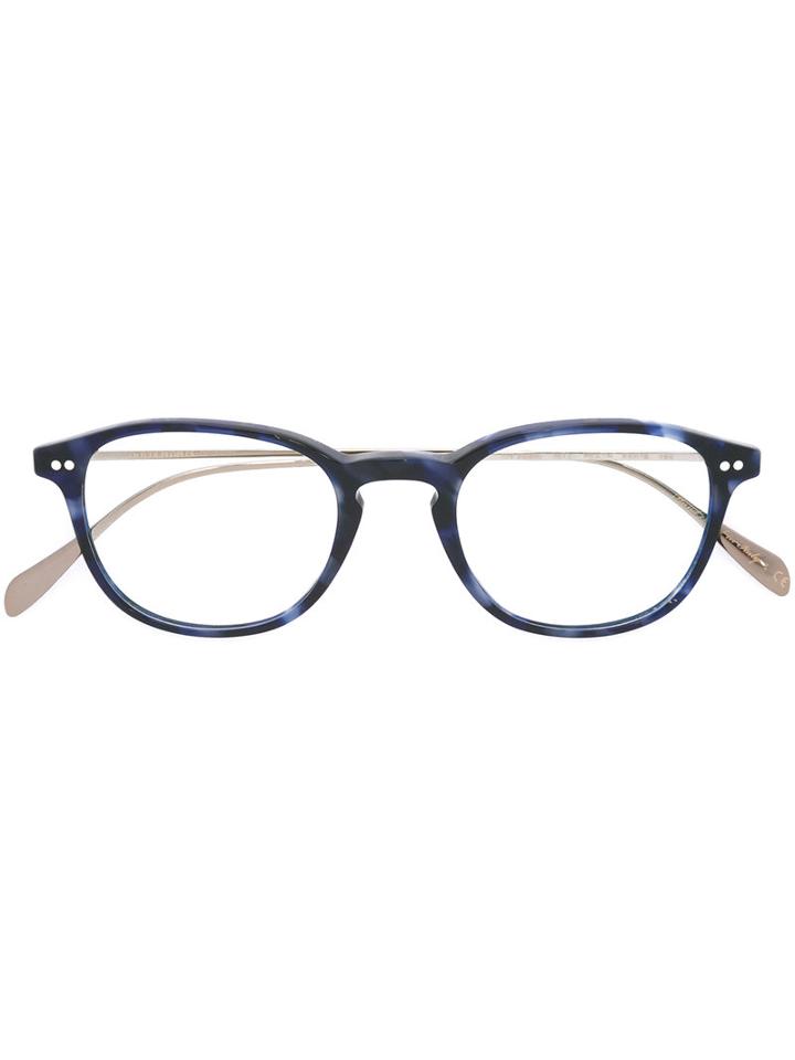 Oliver Peoples Heath Glasses, Blue, Acetate/metal