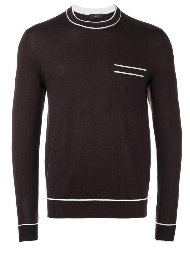 Joseph Contrast Trim Jumper