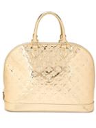 Louis Vuitton Vintage Mirrored Monogram Tote, Women's, Grey