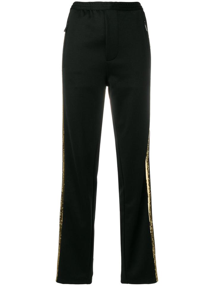 Dsquared2 Sequin Embellished Track Pants - Black
