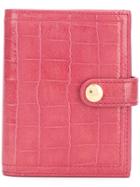 Miu Miu Geranio Textured Wallet - Pink & Purple
