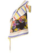 Msgm One-shoulder Printed Top