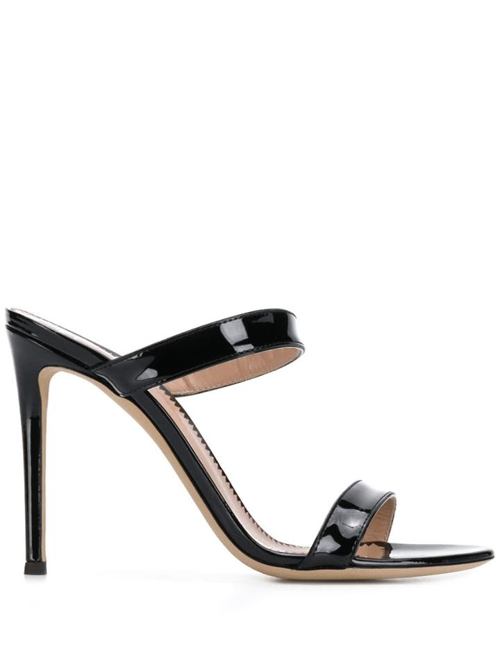 Giuseppe Zanotti Double Strap Heeled Sandals - Black