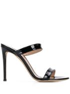 Giuseppe Zanotti Double Strap Heeled Sandals - Black