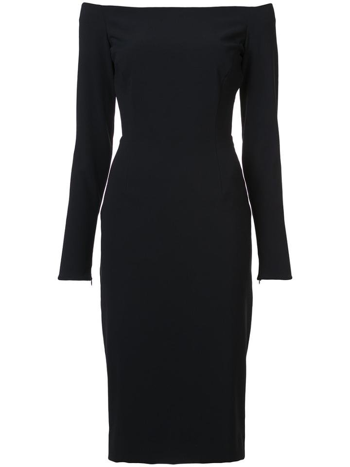 Haney - Megan Dress - Women - Silk/polyester/polyurethane/spandex/elastane - 8, Black, Silk/polyester/polyurethane/spandex/elastane