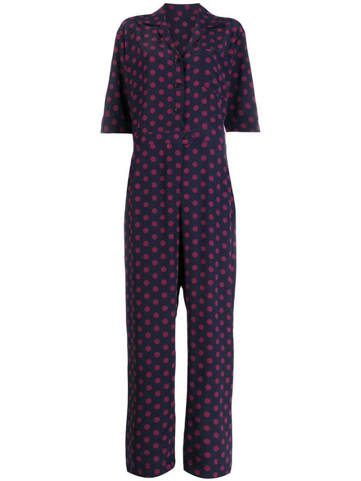 Ps Paul Smith Coin Dot Jumpsuit - Blue