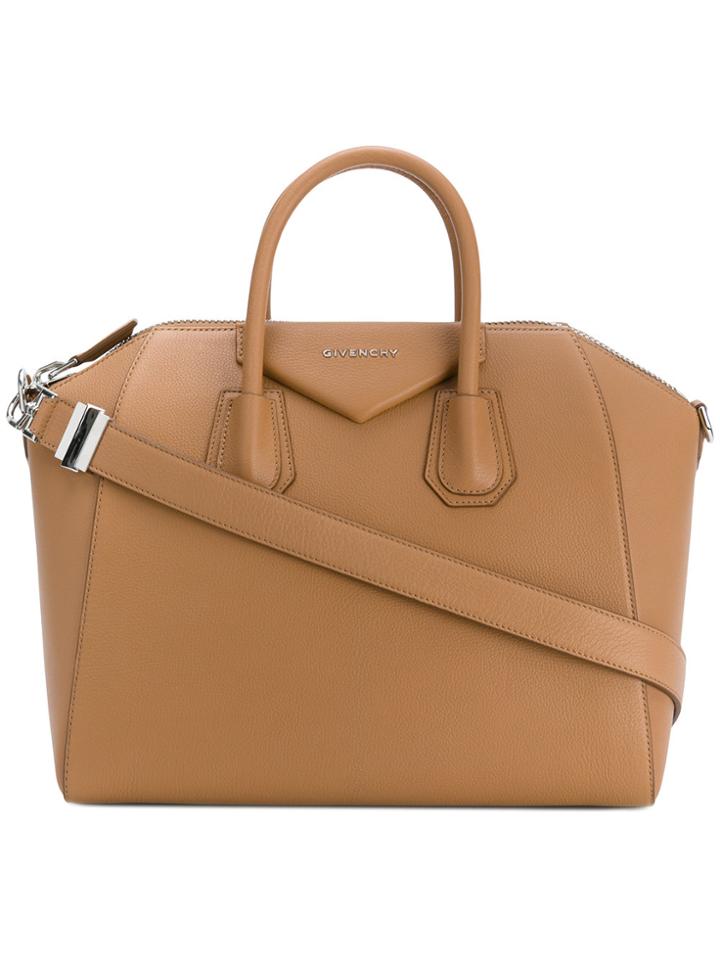 Givenchy Medium Antigona Tote - Brown