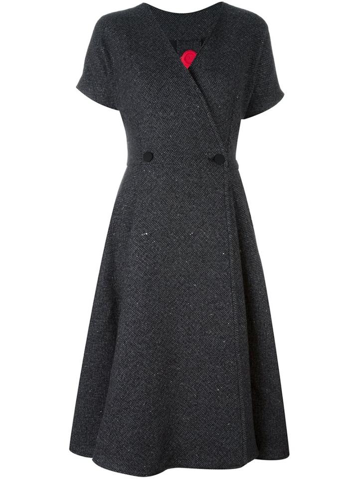 Ultràchic Tweed Wrap Dress