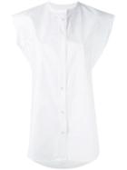 Golden Goose Deluxe Brand Sleeveless Shirt, Women's, Size: Medium, White, Cotton