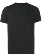 Prada Embroidered Logo T-shirt - Black
