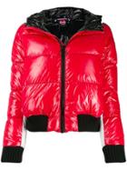 Colmar Fitted Puffer Jacket - Red