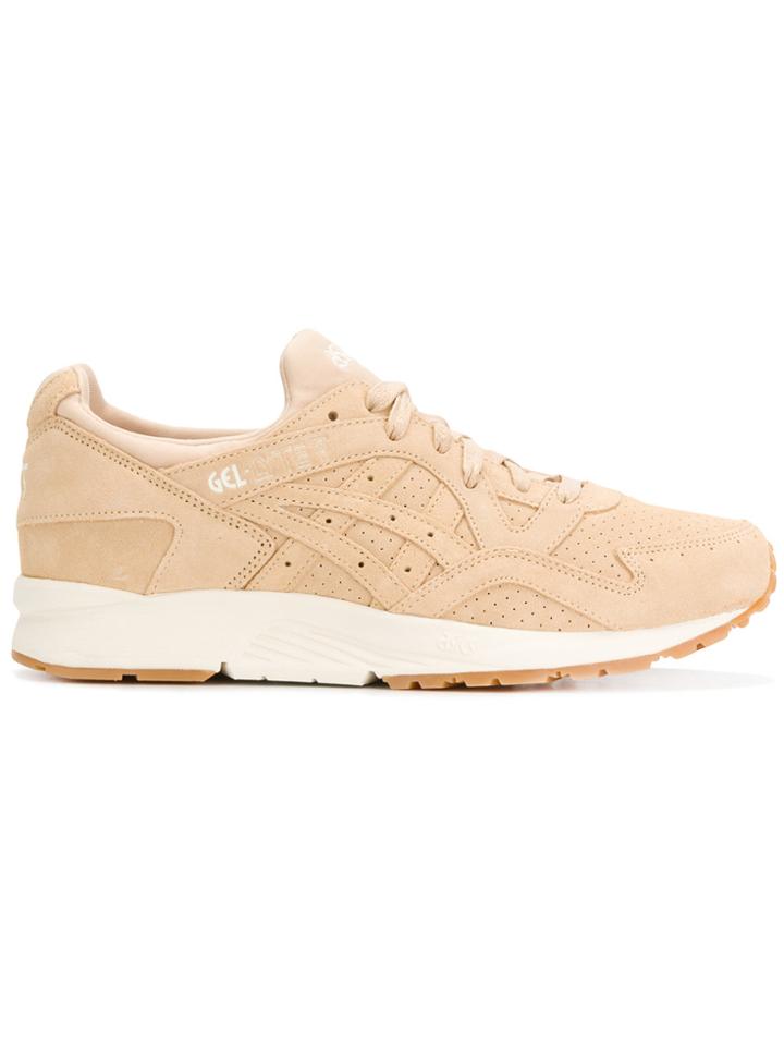 Asics Perforated Panel Sneakers - Pink & Purple