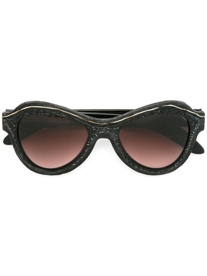 Kuboraum Micro Atoll Sunglasses - Black