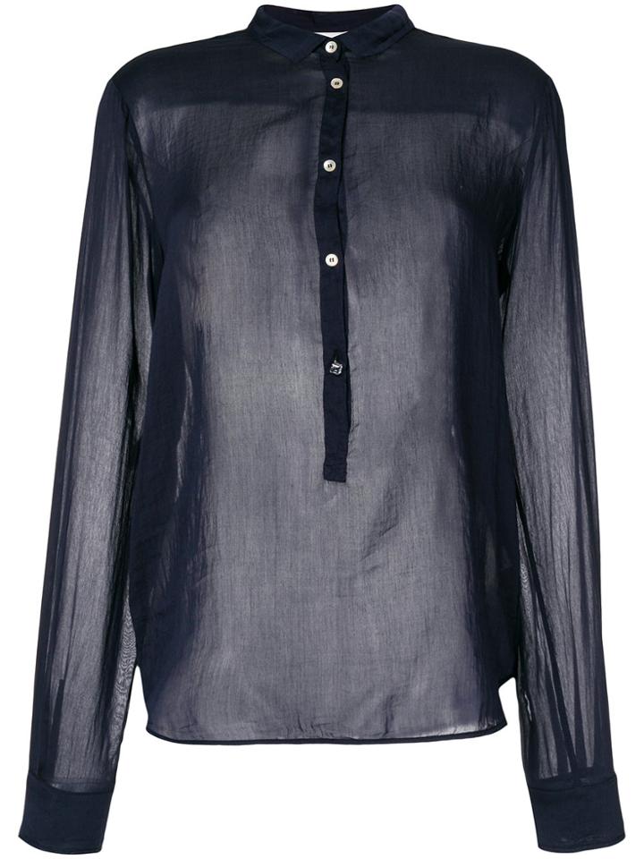 Forte Forte Henley Shirt - Blue