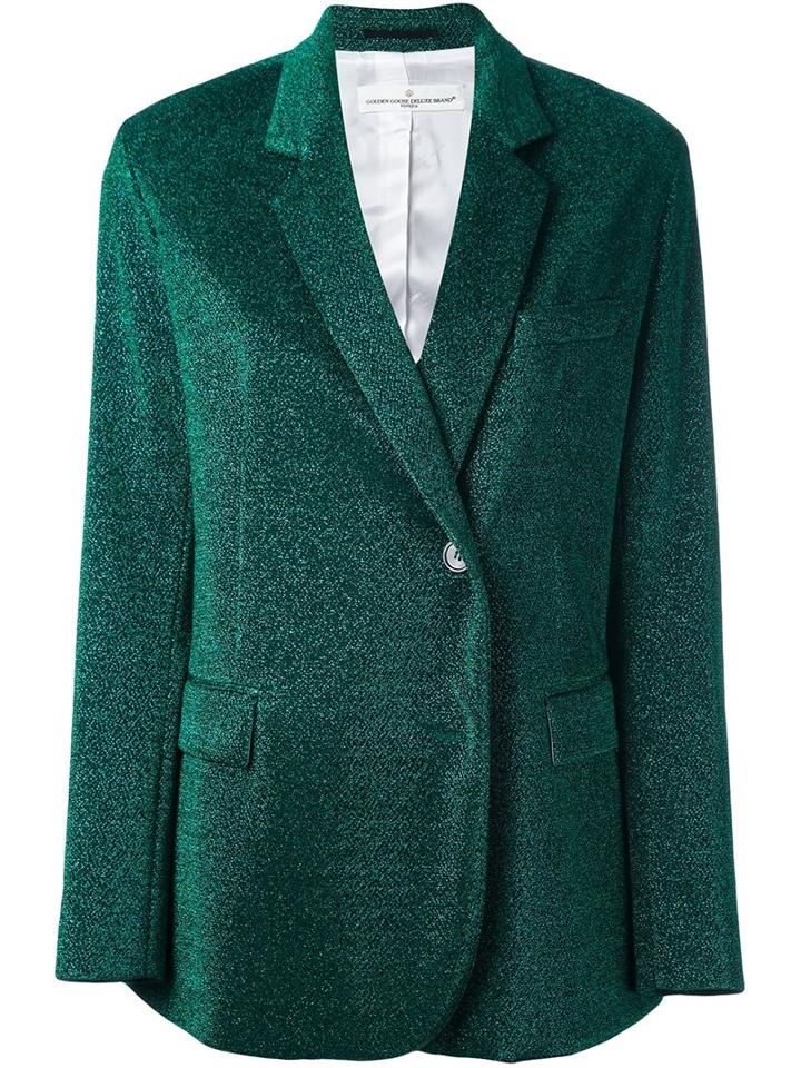 Golden Goose Deluxe Brand Glitter Blazer