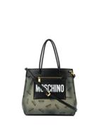 Moschino Medium Logo Shopper Bag - Black