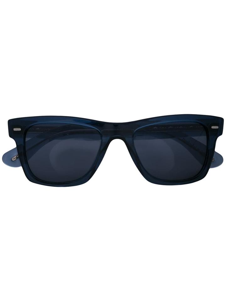 Oliver Peoples Square Sunglasses - Blue