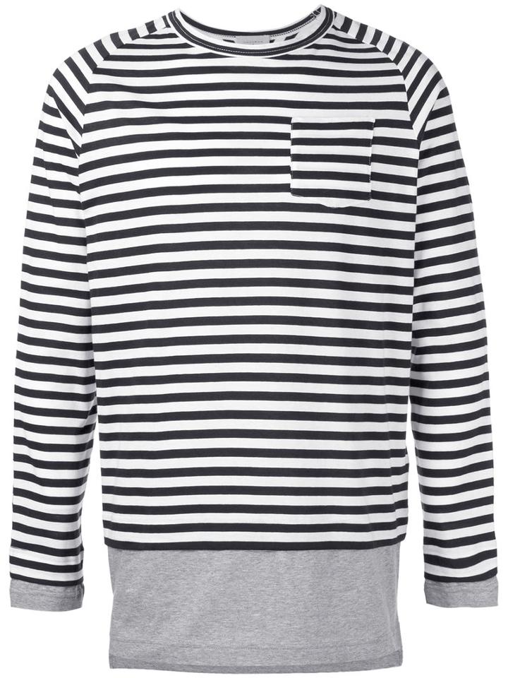 Wooster + Lardini - Striped Top - Men - Cotton - S, White, Cotton