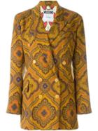 Moschino Vintage Ethnic Print Jacket, Women's, Size: 44