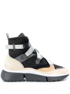 Chloé Sonnie High-top Sneakers - Grey