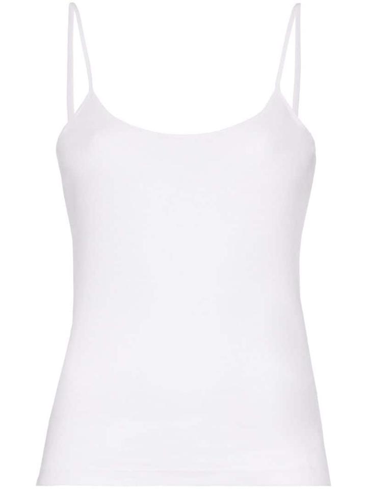Ninety Percent Ribbed Cami Tank Top - White