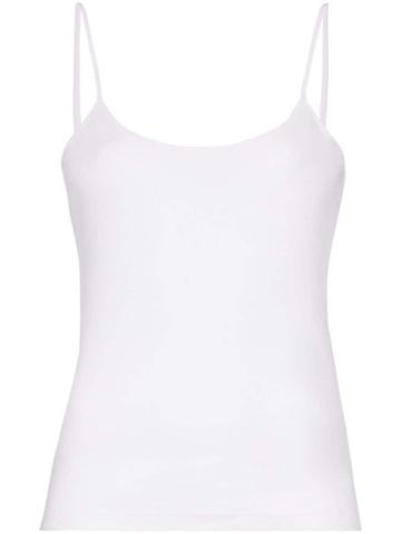Ninety Percent Ribbed Cami Tank Top - White