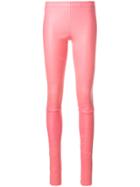 Stouls Skinny Trousers - Pink & Purple