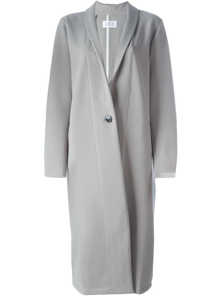 Libertine-libertine Blown Coat, Women's, Size: Xs, Grey, Cotton/polyester/spandex/elastane/viscose