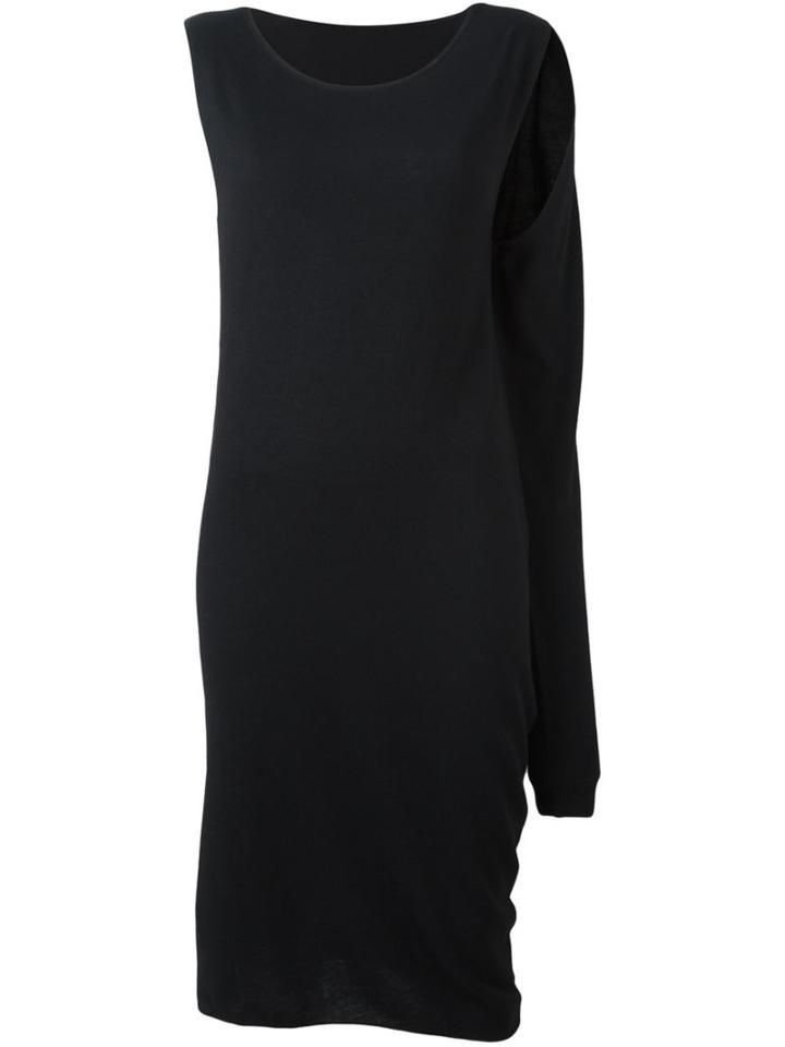 Mm6 Maison Margiela Knitted Dress, Women's, Size: Small, Black, Viscose/wool