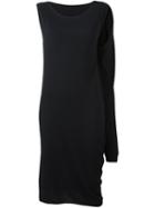 Mm6 Maison Margiela Knitted Dress, Women's, Size: Small, Black, Viscose/wool