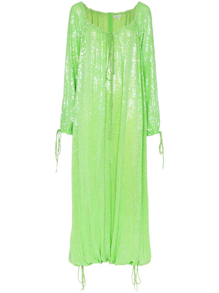 Ashish Sequin Baggy Jumpsuit - Green