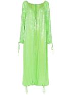 Ashish Sequin Baggy Jumpsuit - Green