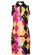 Christian Dior Vintage Argyle Polo Dress - Multicolour